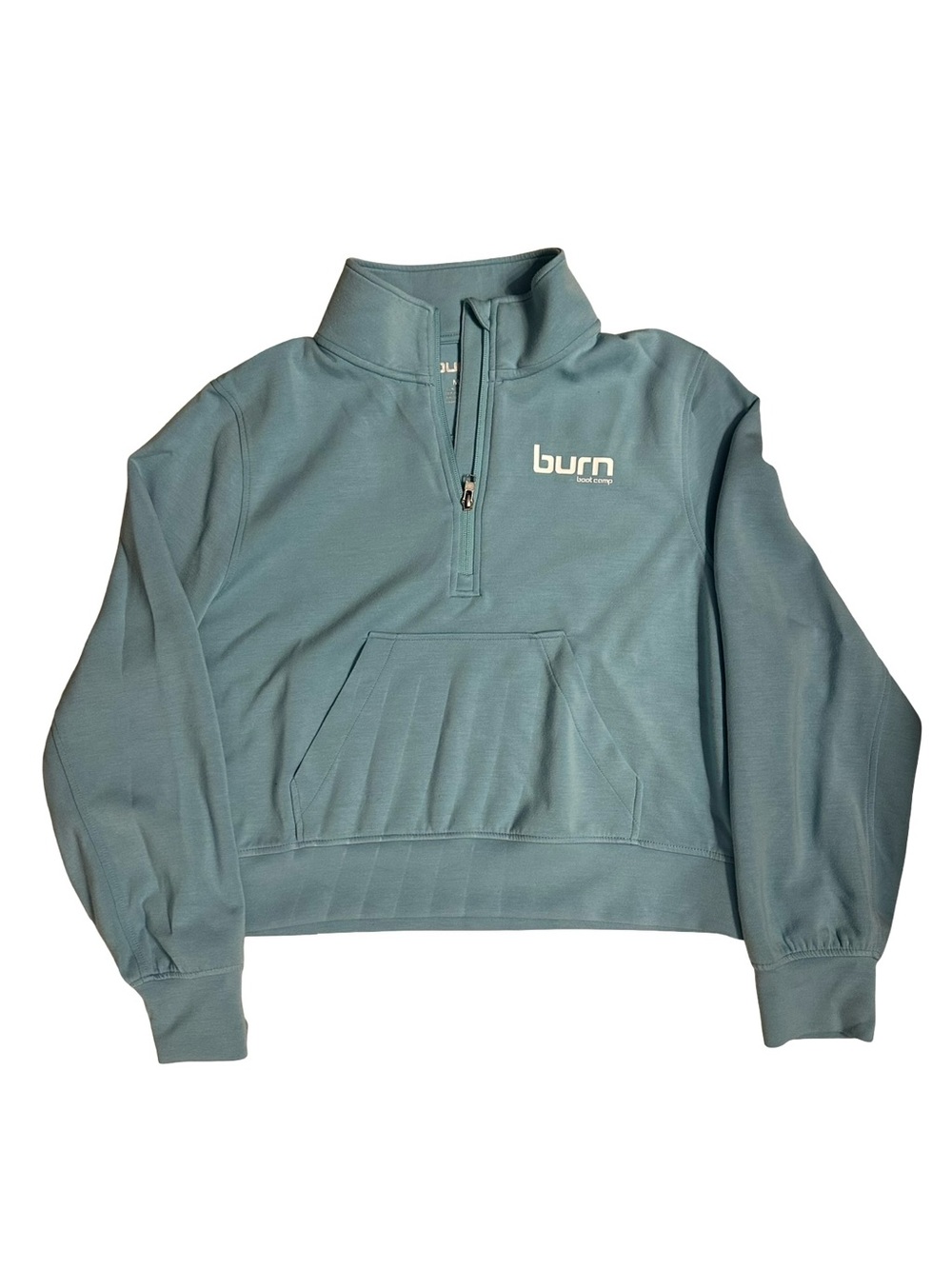 Burn Boot Camp Blue Quarter-Zip Pullover - Picture 3 of 6